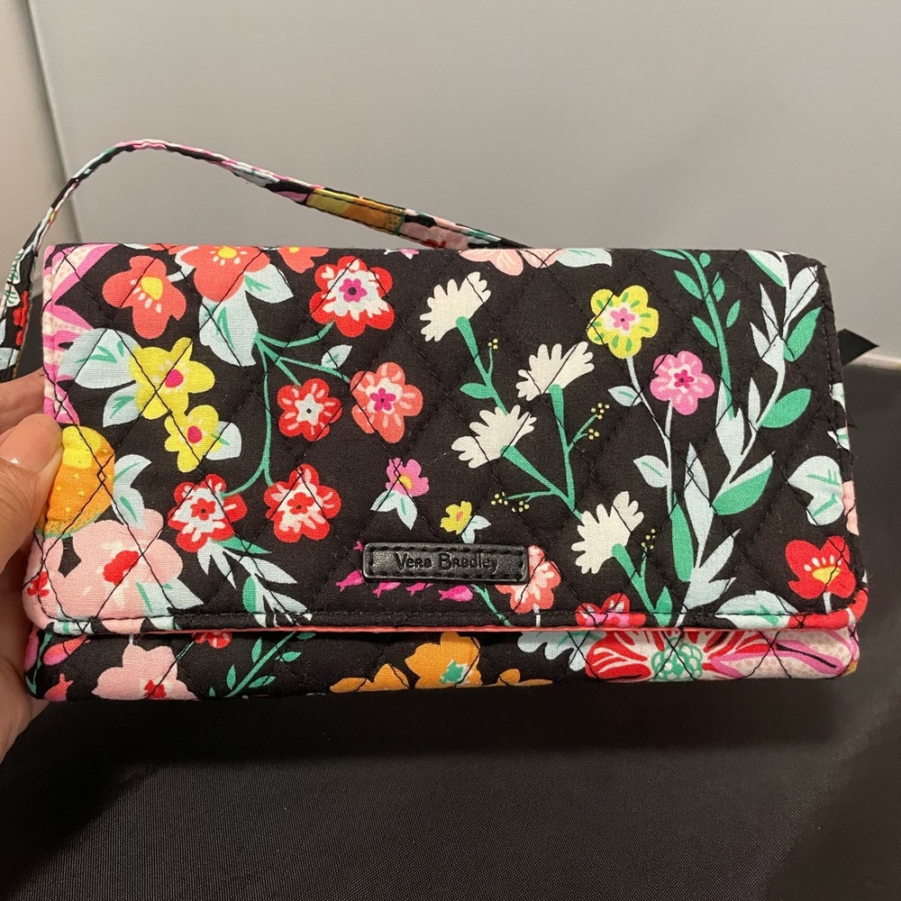 Vera Bradley RFID Crossbody Handbag Floral Print